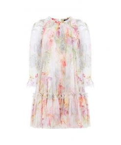 Needle & Thread Holding LTD Iris Bloom Ditsy Kids Dress