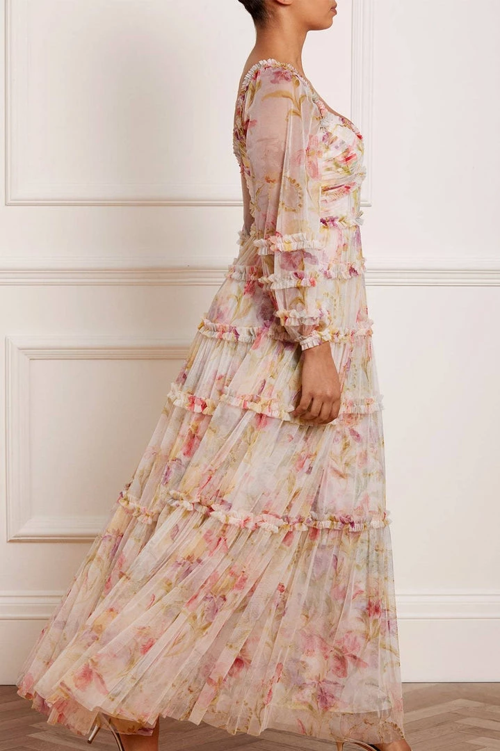 Needle & Thread Holding LTD Iris Bloom Gown Womenswear 6 Needle & Thread Holding LTD Iris Bloom Gown Womenswear