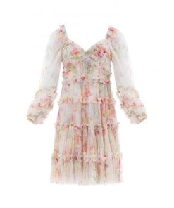Needle & Thread Holding LTD Iris Bloom Mini Dress