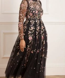 Needle & Thread Holding LTD Lillian Rose Ankle Gown