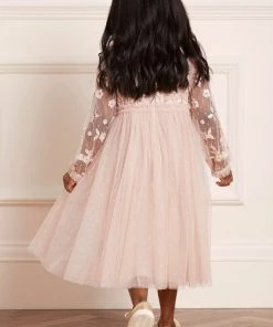 Needle & Thread Holding LTD Lilybelle Long Sleeve Kids Dress