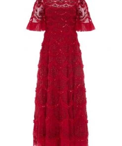 Needle & Thread Holding LTD Lily Bloom Ankle Gown