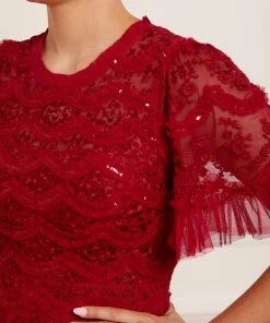 Needle & Thread Holding LTD Lily Bloom Ankle Gown