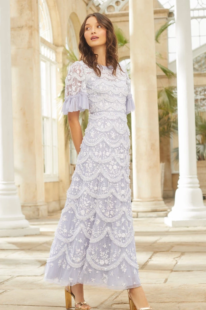 Needle & Thread Holding LTD Lily Bloom Ankle Gown Womenswear 12 Needle & Thread Holding LTD Lily Bloom Ankle Gown Womenswear