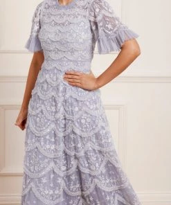 Needle & Thread Holding LTD Lily Bloom Ankle Gown Womenswear