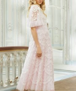 Needle & Thread Holding LTD Lily Bloom Ankle Gown