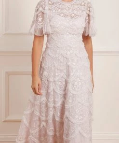 Needle & Thread Holding LTD Lily Bloom Ankle Gown