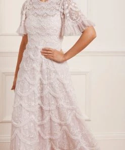 Needle & Thread Holding LTD Lily Bloom Ankle Gown