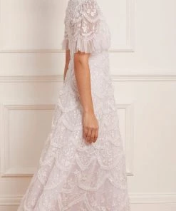 Needle & Thread Holding LTD Lily Bloom Ankle Gown