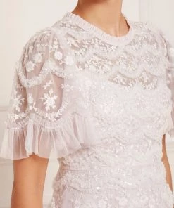 Needle & Thread Holding LTD Lily Bloom Ankle Gown