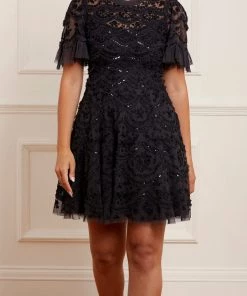 Needle & Thread Holding LTD Lily Bloom Mini Dress Womenswear