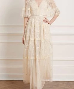 Needle & Thread Holding LTD Lottie Lace Gown