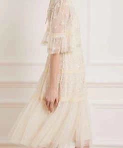 Needle & Thread Holding LTD Lottie Lace Midi Dress