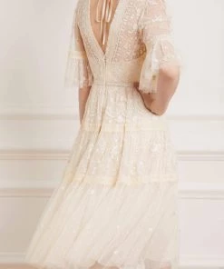 Needle & Thread Holding LTD Lottie Lace Midi Dress