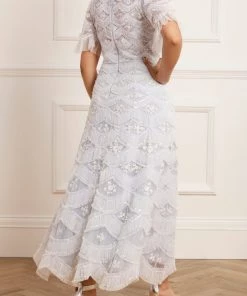 Needle & Thread Holding LTD Lunette Blossom Ankle Gown Womenswear