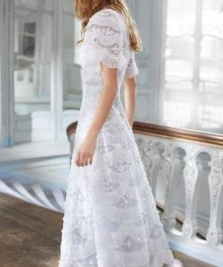 Needle & Thread Holding LTD Lunette Blossom Ankle Gown Womenswear