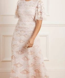 Needle & Thread Holding LTD Womenswear Lunette Blossom Ankle Gown