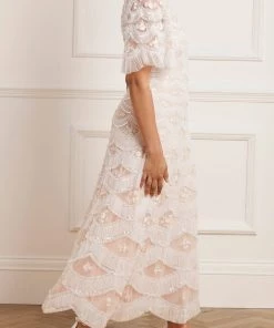 Needle & Thread Holding LTD Womenswear Lunette Blossom Ankle Gown