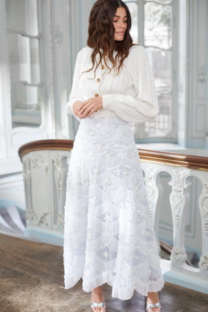 Needle & Thread Holding LTD Womenswear Lunette Blossom Ankle Skirt 7 Needle & Thread Holding LTD Womenswear Lunette Blossom Ankle Skirt