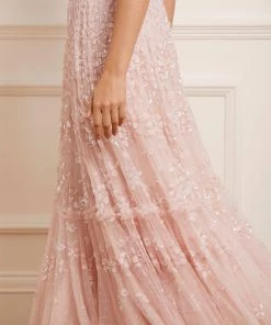 Needle & Thread Holding LTD Womenswear Margot Cami Ankle Gown