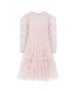 Needle & Thread Holding LTD Margot Long Sleeve Kids Dress