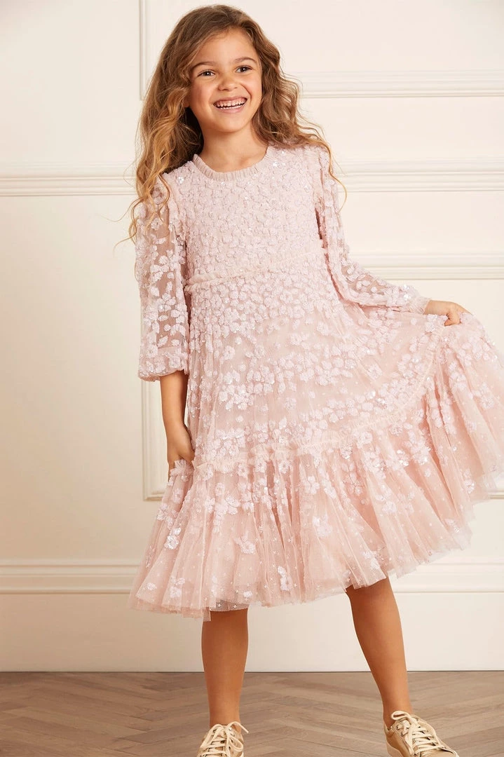 Needle & Thread Holding LTD Margot Long Sleeve Kids Dress 6 Needle & Thread Holding LTD Margot Long Sleeve Kids Dress
