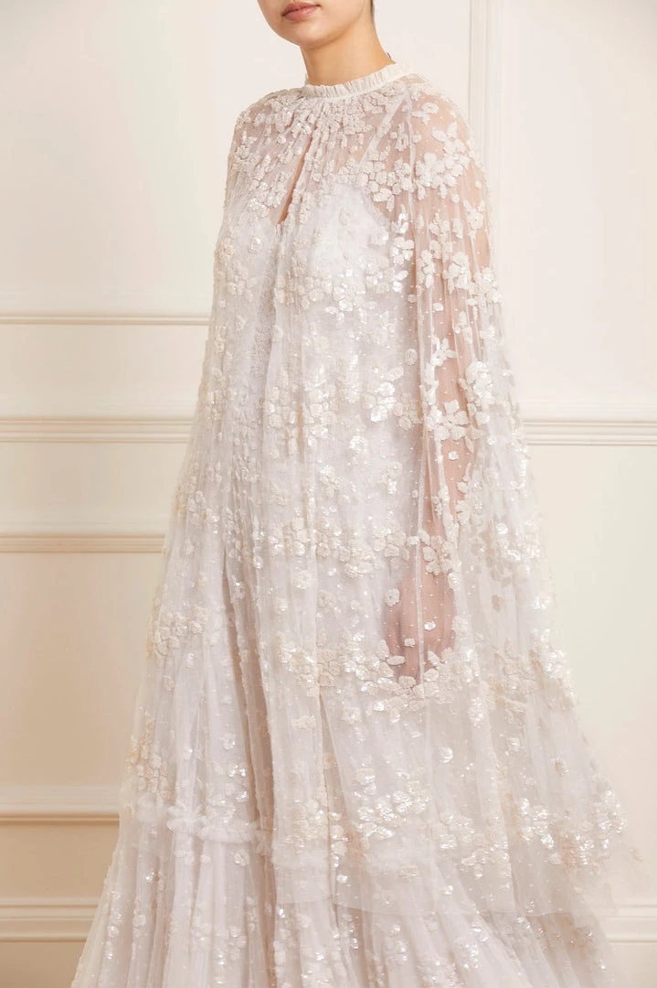 Needle & Thread Holding LTD Margot Midaxi Cape 3 Needle & Thread Holding LTD Margot Midaxi Cape