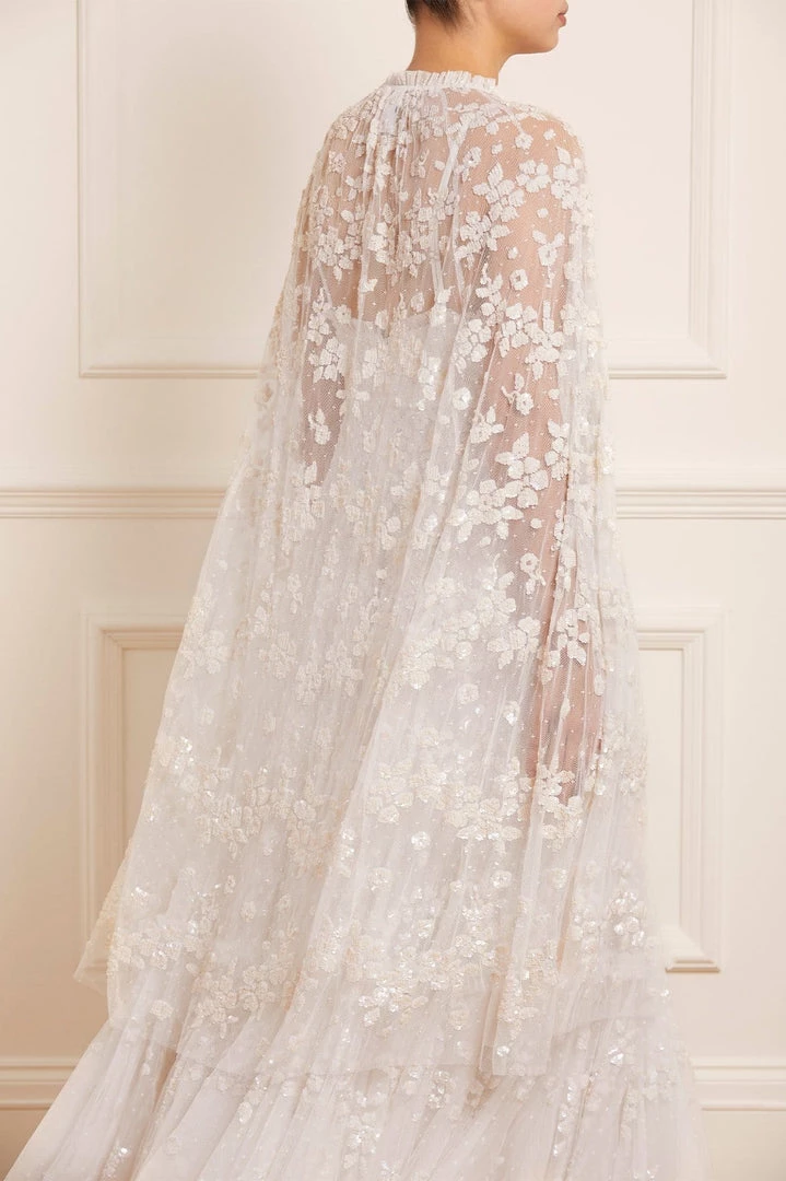 Needle & Thread Holding LTD Margot Midaxi Cape 7 Needle & Thread Holding LTD Margot Midaxi Cape