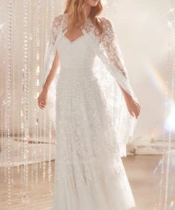 Needle & Thread Holding LTD Margot Midaxi Cape 13 Needle & Thread Holding LTD Margot Midaxi Cape