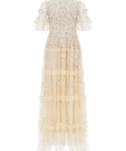 Needle & Thread Holding LTD Womenswear Martha Ditsy Ankle Gown