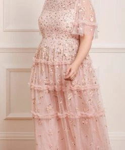 Needle & Thread Holding LTD Martha Ditsy Ankle Gown