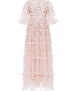 Needle & Thread Holding LTD Martha Ditsy Ankle Gown