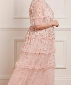 Needle & Thread Holding LTD Martha Ditsy Ankle Gown