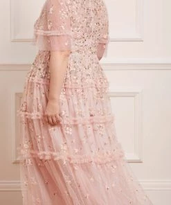 Needle & Thread Holding LTD Martha Ditsy Ankle Gown