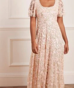 Needle & Thread Holding LTD Mary Rose Scoop Neck Ankle Gown Womenswear