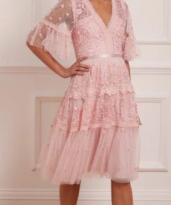 Needle & Thread Holding LTD Midsummer Lace Dress Womenswear