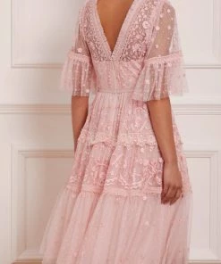 Needle & Thread Holding LTD Midsummer Lace Dress Womenswear 18 Needle & Thread Holding LTD Midsummer Lace Dress Womenswear