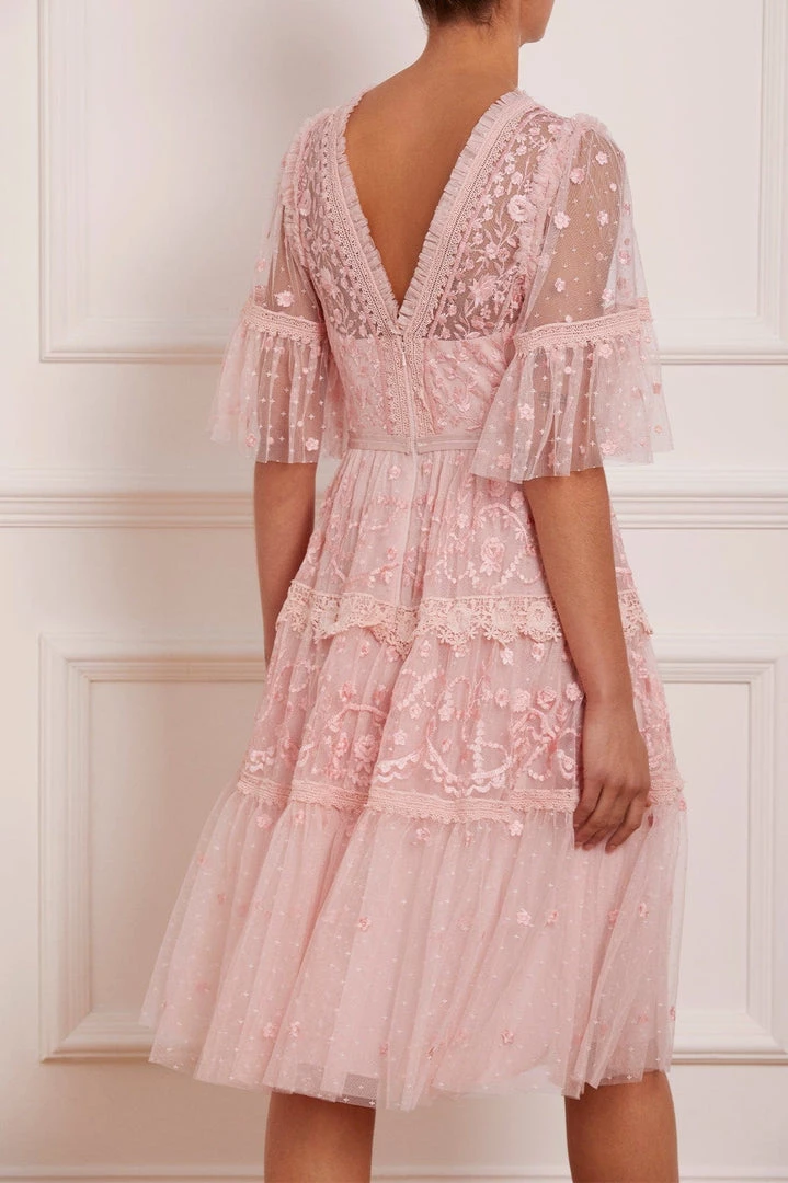 Needle & Thread Holding LTD Midsummer Lace Dress Womenswear 10 Needle & Thread Holding LTD Midsummer Lace Dress Womenswear