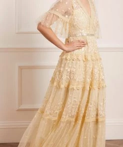 Needle & Thread Holding LTD Midsummer Lace Gown Womenswear
