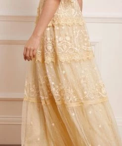 Needle & Thread Holding LTD Midsummer Lace Gown Womenswear