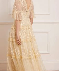 Needle & Thread Holding LTD Midsummer Lace Gown Womenswear