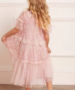Needle & Thread Holding LTD Midsummer Lace Kids Dress Embroidered Dresses