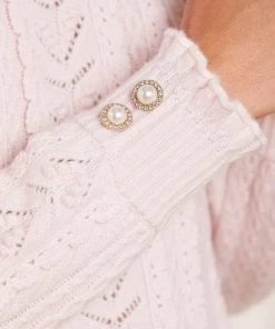 Needle & Thread Holding LTD Mixed Stitch Crochet Trim Short Jumper 15 Needle & Thread Holding LTD Mixed Stitch Crochet Trim Short Jumper