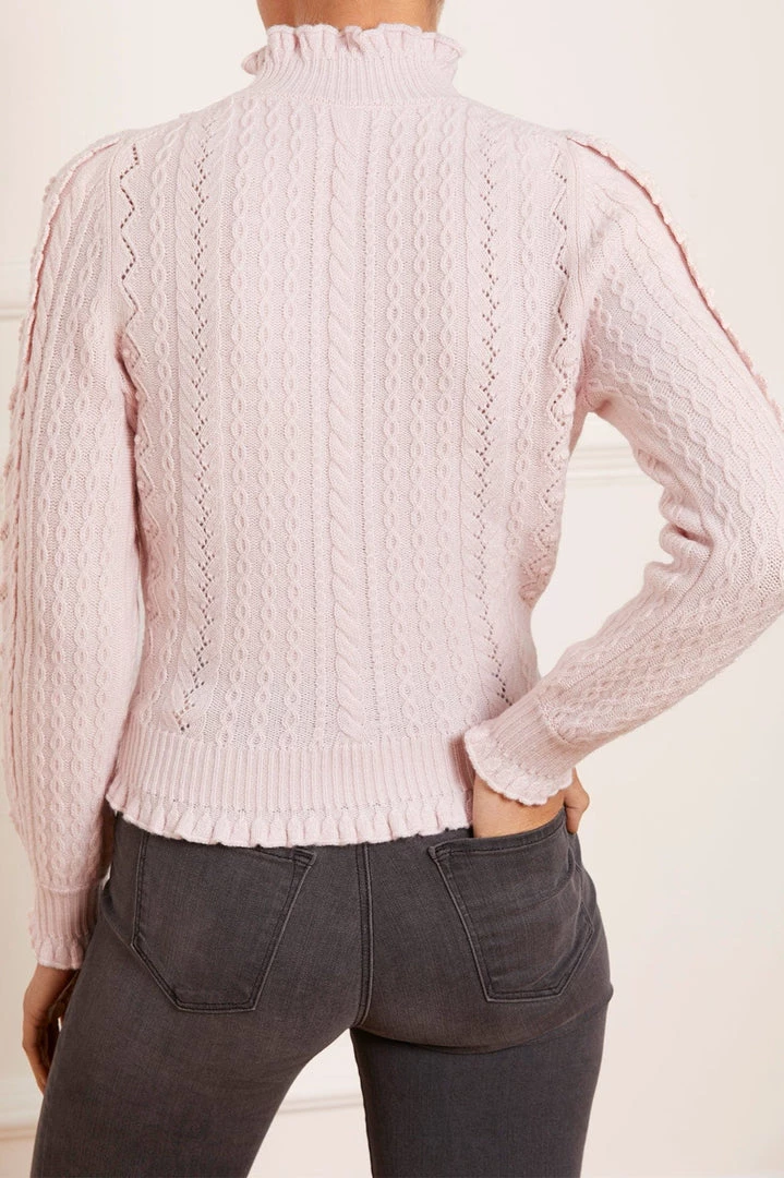 Needle & Thread Holding LTD Mixed Stitch Crochet Trim Short Jumper 9 Needle & Thread Holding LTD Mixed Stitch Crochet Trim Short Jumper