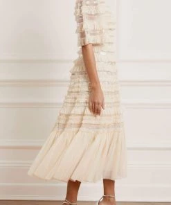 Needle & Thread Holding LTD Womenswear Nancy Frill Ballerina Dress