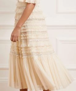 Needle & Thread Holding LTD Womenswear Nancy Frill Ballerina Dress