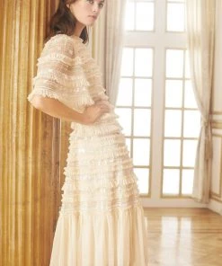 Needle & Thread Holding LTD Womenswear Nancy Frill Ballerina Dress