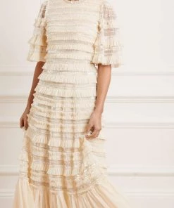 Needle & Thread Holding LTD Womenswear Nancy Frill Gown 13 Needle & Thread Holding LTD Womenswear Nancy Frill Gown