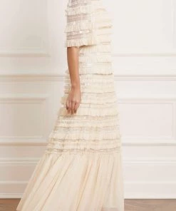 Needle & Thread Holding LTD Womenswear Nancy Frill Gown 14 Needle & Thread Holding LTD Womenswear Nancy Frill Gown