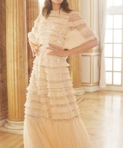 Needle & Thread Holding LTD Womenswear Nancy Frill Gown 19 Needle & Thread Holding LTD Womenswear Nancy Frill Gown